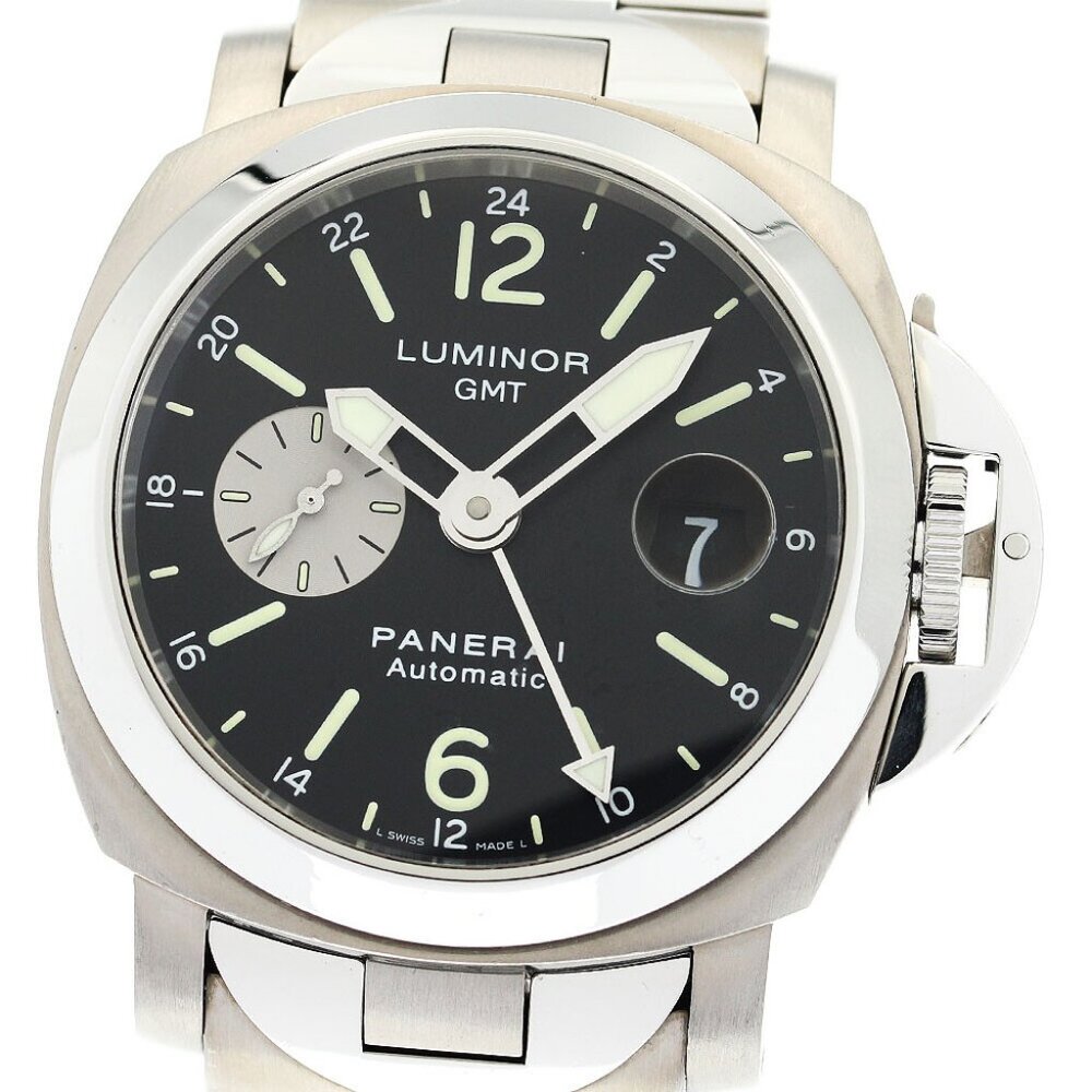 PANERAI Luminor GMT PAM00161 Date black Dial Automatic Men's Watch_882729
